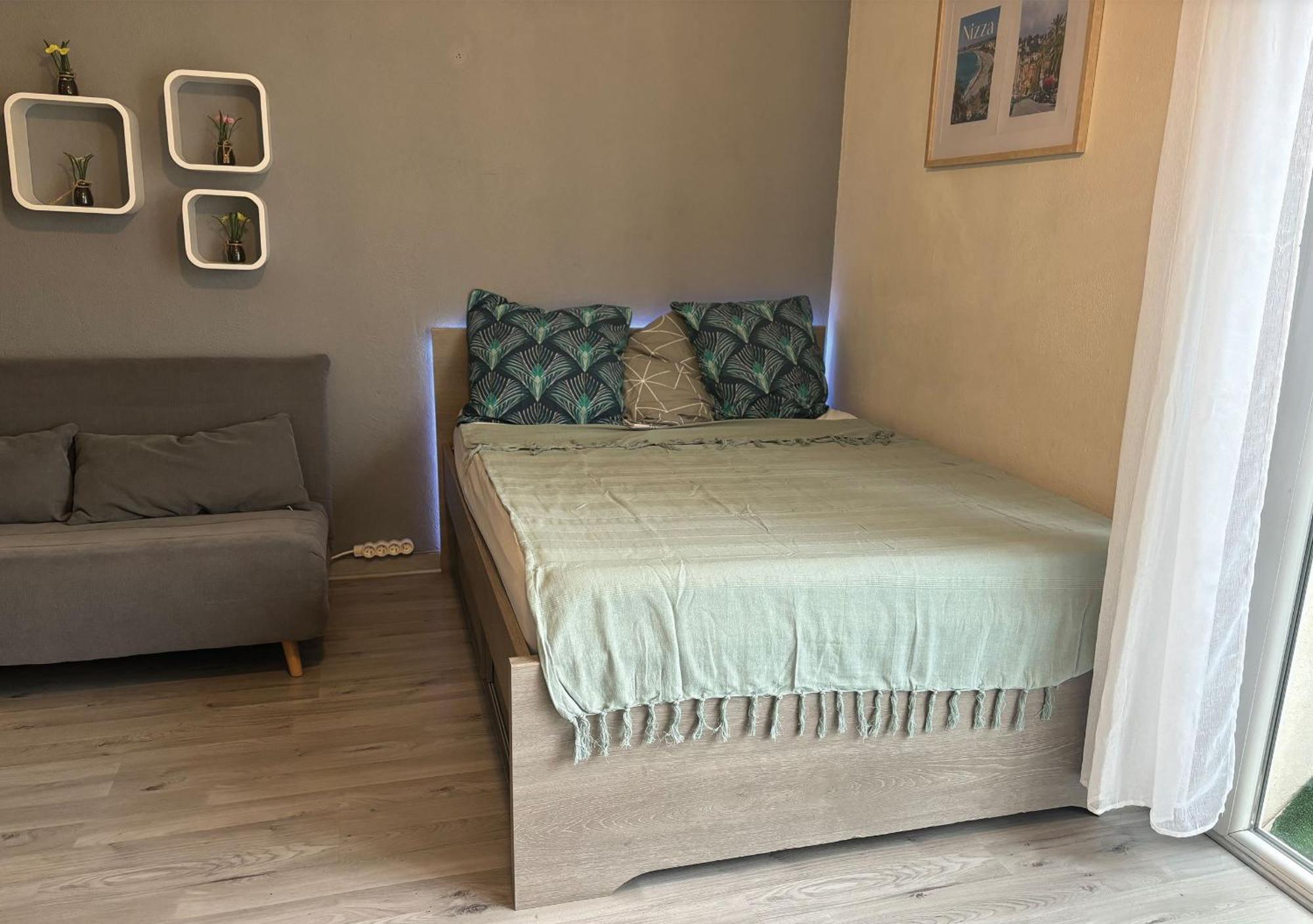 Charming Studio In Nice 2-Min Walk To The Sea Bagian luar foto